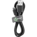 Miniatyrbild 3 av 4: Goobay 38675, 0,1 m, USB A, USB C, 2,0, 480 Mbit-s, svart