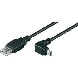 USB 2.0-kabel hankontakt A - minihankontakt B c
