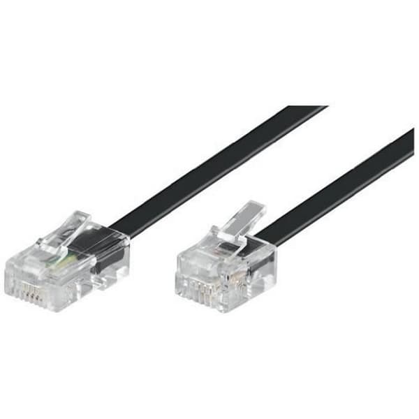 4-stifts modulär kabel 8P4C plugg till plugâ € ¦