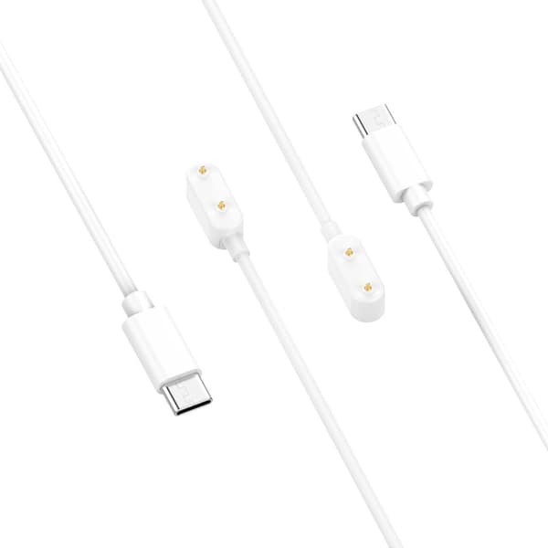 INF Effektiv oplader til Huawei Band 10 - 1m Type-C kabel Hvid