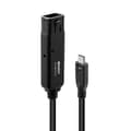Miniatyrbild 1 av 4: LINDY USB Type C 3.2 10Gbps Active Pro Extender 5m