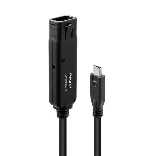 LINDY USB Type C 3.2 10Gbps Active Pro Extender 5m