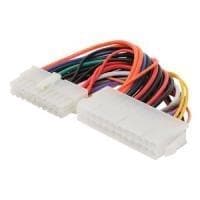 shiverpeaks ATX 20-pin/ATX 24-pin 0,15m - Han/hun - ATX (20-pin) - ATX (24-pin) - Lige - Lige - Flerfarvet (BS78228)