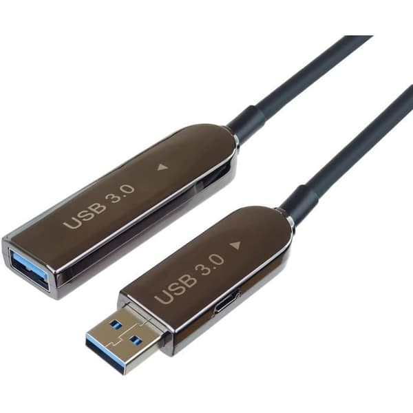 PremiumCord USB3.2 2.0 Optisk AOC Förlängningskabel A/Hane - A/Hona 15 m