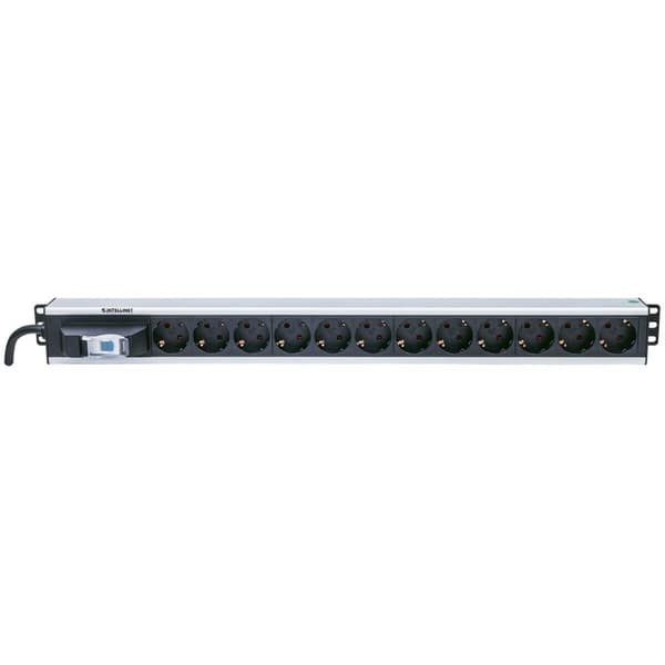 Schuko 27" 12 Way multistikdåse Intellinet 711449 (1,6 m)