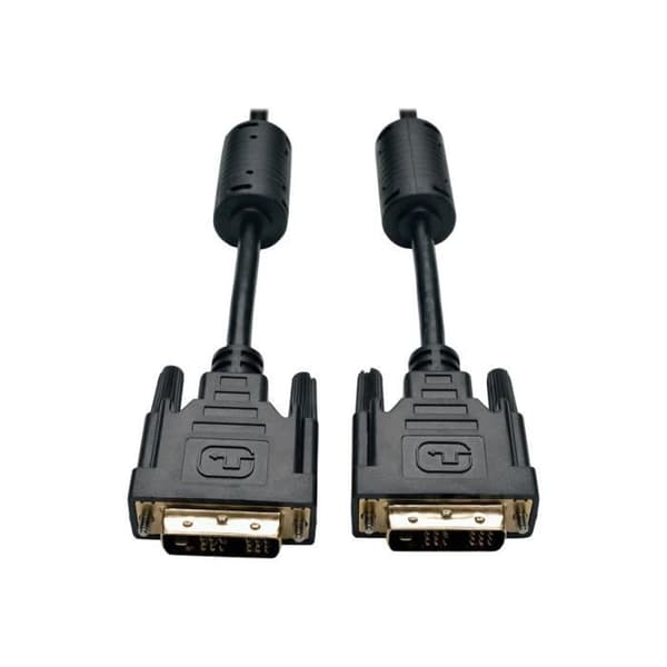 Tripp Lite 6ft DVI Single Link Digital TMDS Monitorkabel DVI-D M-M 6' DVI-kabel DVI-D(M) till DVI-D(M) 1,8 m gjuten