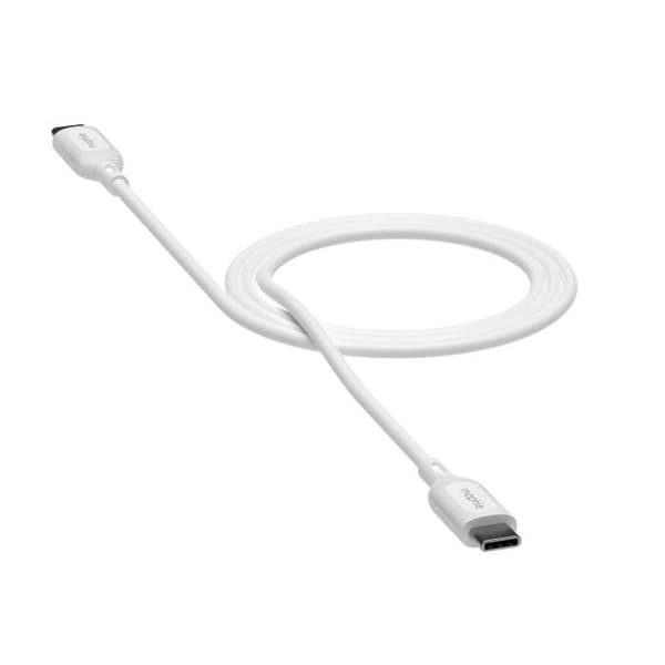 Zagg Mophie Essentials Vit / USB-c (m) till USB-c (m) 2m kabel