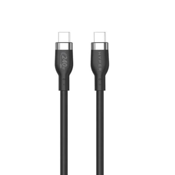 2M Silikon 240W USB-C Laddkabel -