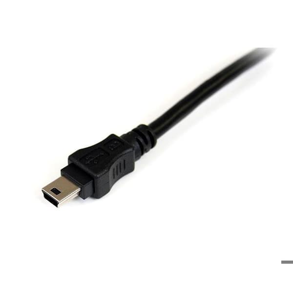 USB 2.0 Y-kabel för extern hårddisk - STARTECH - 1,8m - 2x USB A (M) till 1x USB Mini B (M)