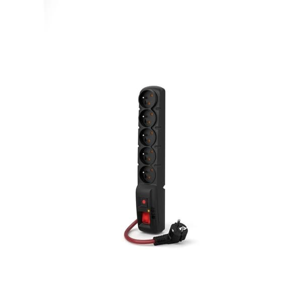 Stikdåse - 5 udtag med kontakt Acar W2290 (3 m)
