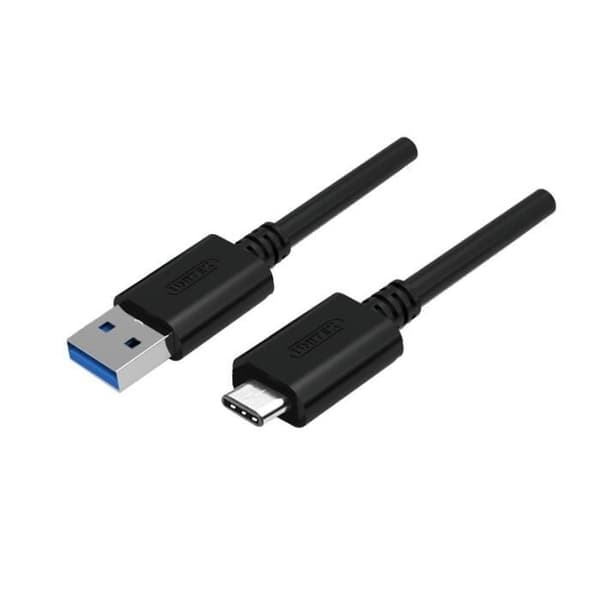 USB TYP-C TILL USB 3.1-KABEL. UNITEK Y-C474BK+