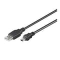 Miniatyrbild 1 av 2: Usb A till mini-B 5pin dataadapterkabel, 1,5m
