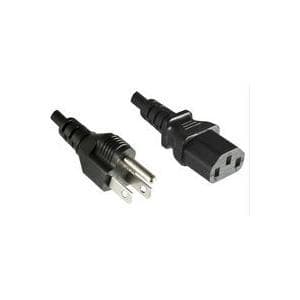 MicroConnect - Virtajohto - NEMA 5-15 (M) Suoraan IEC 60320 C13 Suoraan - 3 m - Musta