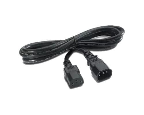 Lenovo - Strömförsörjningskabel - IEC 60320 C13 till IEC 60320 C14 - AC 100-250 V - 13 A - 2,8 m - för ThinkSystem SD530, SR530, SR550, SR630, SR650,