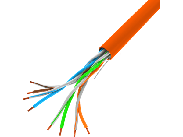 LANBERG LAN UTP KABEL 100MB/S 305M WIRE CCA ORANGE
