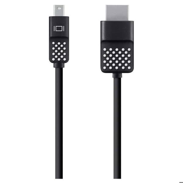 BELKIN Videokabel - DisplayPort / HDMI - Mini DisplayPort (M) till HDMI (M) - 1,8 m