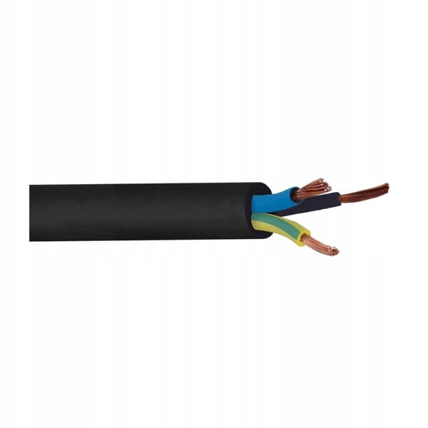 RUNDT KABEL 3x1,5 500V 1m