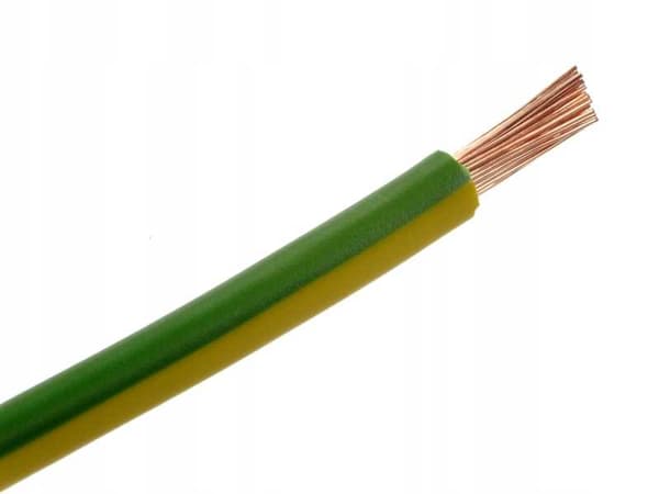 INSTALLATIONSKABEL LGY 2,5 mm2 GUL-GRØN 1 m
