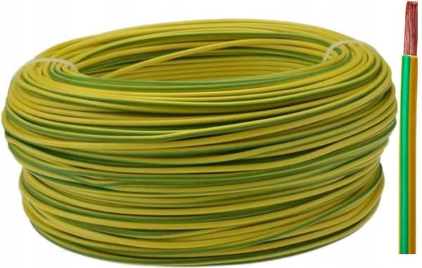 INSTALLATIONSKABEL LGY 2,5 mm2 GUL-GRØN 1 m
