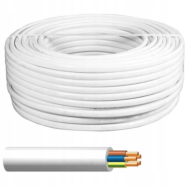RUNDT KABEL YDY 5x2,5 750V 1m