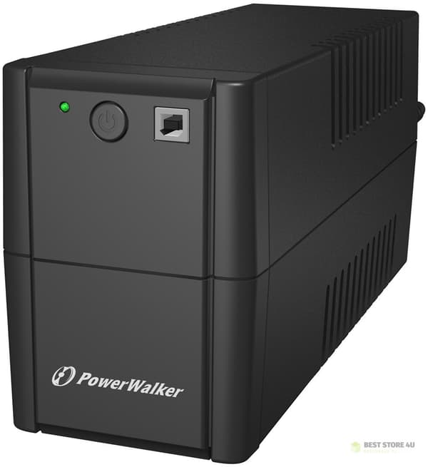 UPS POWER WALKER VI 850 SE FR (850VA) Sort