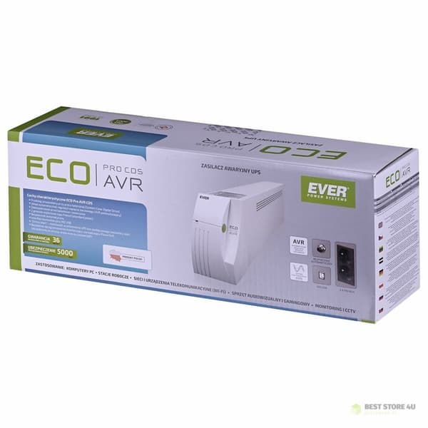 Ever ECO PRO UPS (1200VA) (Med EAVRTO-001K20/00)