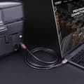 Miniatyrbild 3 av 3: USB 2.0 Typ C till B-kabel - Lindy - 1m - Svart - PVC - Nickelbelagda kontakter
