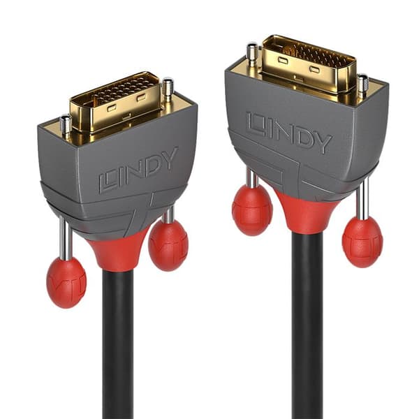 LINDY DVI-D Dual Link-kabel - Anthra Line - 15m