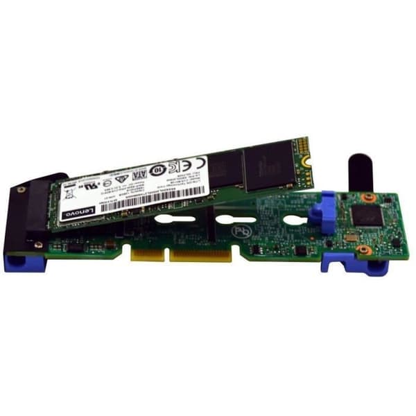 LENOVO ThinkSystem M.2 Storage Controller Mirroring Enablement Kit - M.2 - SATA 6Gb/s - 6Gbps