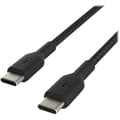 Miniatyrbild 1 av 4: Belkin flätad USB-C till USB-C-kabel - 1m svart