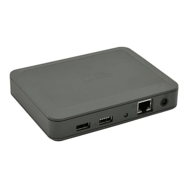 Enhetsserver - Silex - DS-600 - 2 portar - GigE - USB 2.0 - USB 3.0