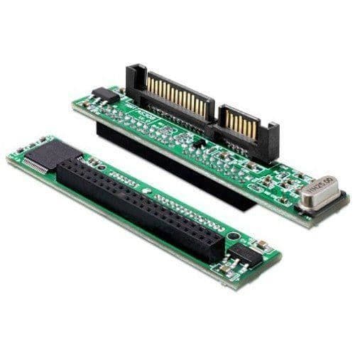 DeLOCK 61987 - SATA/IDE-adapter, svart och grön - 4043619619870