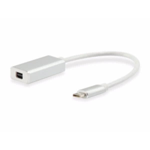 USB Typ C A Mini Dp hona Adapterkabel Ref. 133457 Vit
