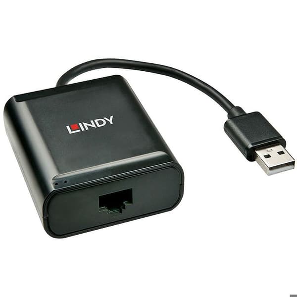 USB-förlängare - LINDY - Cat.5 - USB 2.0 - 60 m - Anslut upp till 4 enheter