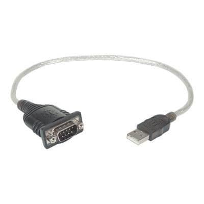 USB till RS-232 serieadapter - ICINTRACOM - Manhattan 205146 - Överspänningsskydd