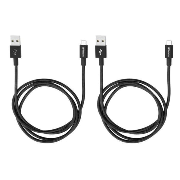 Verbatim 48874 USB-kabel - 1m - Micro-USB A till USB A - 3.0 (3.1 Gen 1) - Svart
