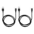 Miniatyrbild 3 av 3: Verbatim 48874 USB-kabel - 1m - Micro-USB A till USB A - 3.0 (3.1 Gen 1) - Svart