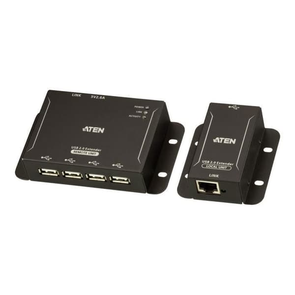 ATEN UCE3250 lokala och fjärrenheter 4-portars USB-förlängningskabel upp till 50m
