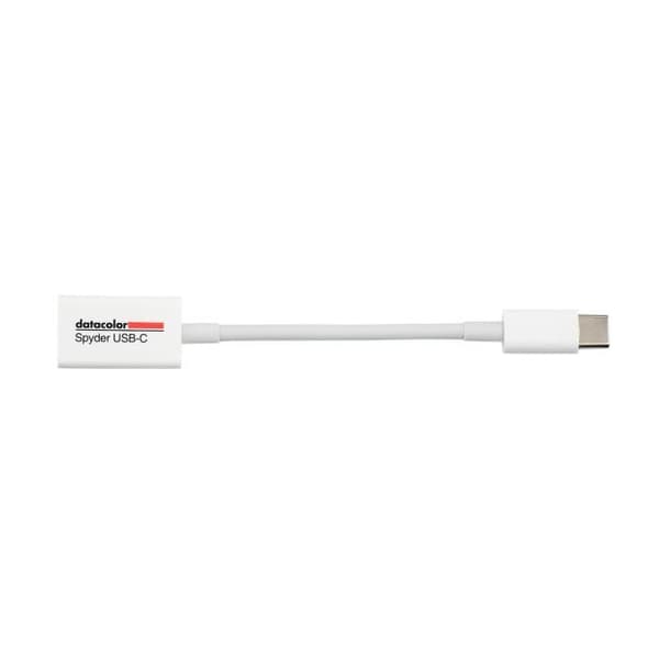 Datacolor Spyder USB-A till USB-C Adapterkabel Kompatibel med PC-, Apple- och Android-produkter som kräver en omvandlare
