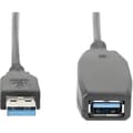 Miniatyrbild 2 av 3: Digitus USB-kabel USB 3.2 Gen1 (USB 3.0) USB-A hane, USB-A hona 20,00 m svart skärmad, dubbelskärmad DA-73107