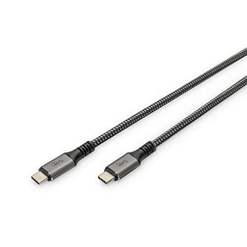 DIGITUS USB-C ANSLUTNINGSKABEL - USB 4.0 - STRÖMFÖRSÖRNING 3.0-40 GBI