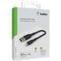 Miniatyrbild 4 av 4: BELKIN - kabel - PVC A-LTG 0,15M, BLK - PVC A-LTG