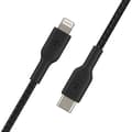 Miniatyrbild 3 av 5: BELKIN - kabel - Flätad kabel Lght USBC 2M svart