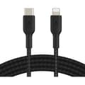Miniatyrbild 1 av 5: BELKIN - kabel - Flätad kabel Lght USBC 2M svart