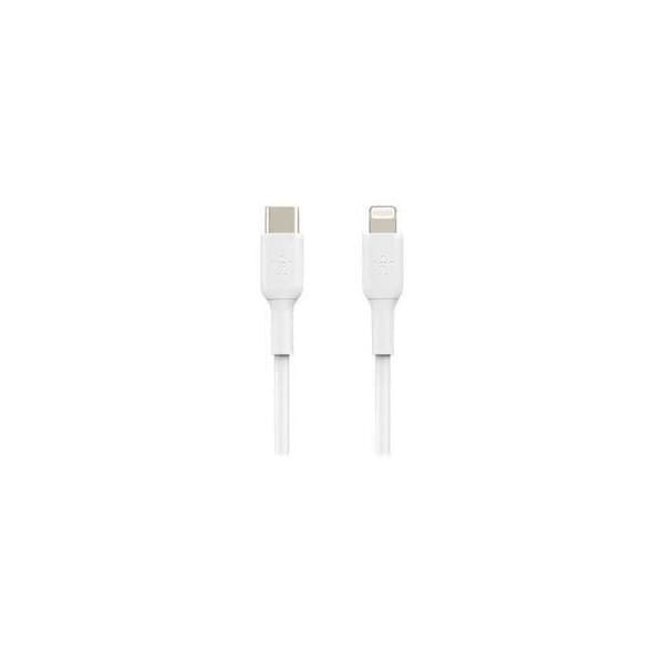BELKIN - kabel - PVC C-LTG 1M, WHT - PVC C-LTG 1M,
