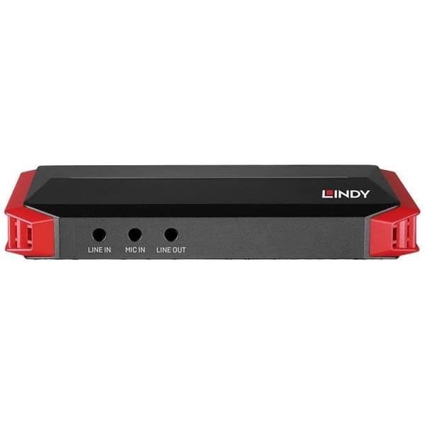 Videoinspelningskort - LINDY - 43377 - USB - Svart - HDMI 4K