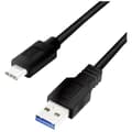 Miniatyrbild 1 av 3: LogiLink USB-kabel USB 3.2 Gen1 (USB 3.0) USB-A hane, USB-C hane 3.00 m CU0171