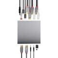 Miniatyrbild 4 av 4: USB-C dock - LINDY - 43378 - 3 skärmar - Aluminium - 4K 60Hz