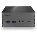 Miniatyrbild 1 av 4: USB-C dock - LINDY - 43378 - 3 skärmar - Aluminium - 4K 60Hz