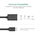 Miniatyrbild 2 av 4: UGREEN USB Hona till Micro USB Hane Adapterkabel - Samsung, Huawei, Sony - Svart - Skärmad - 10 cm